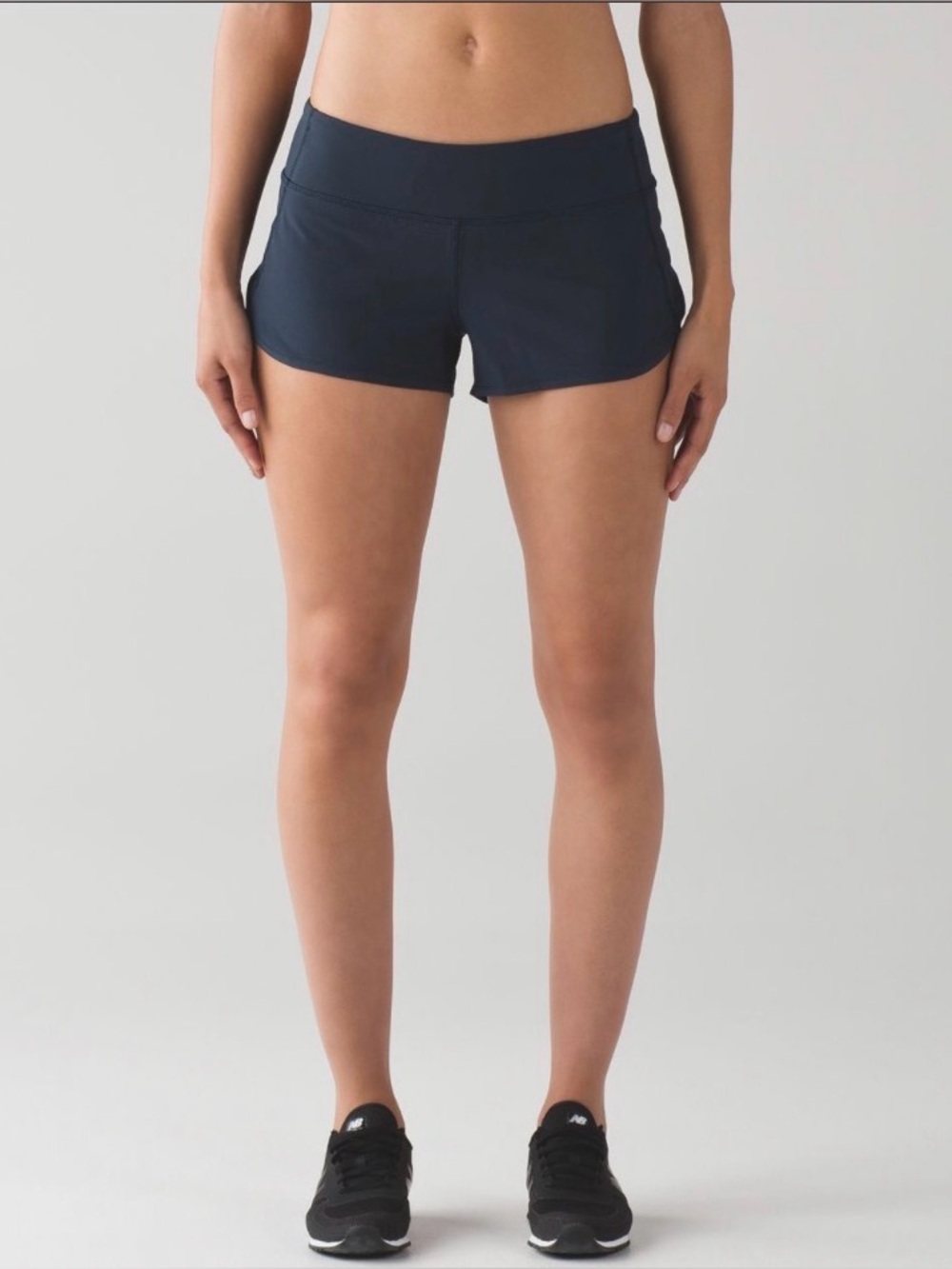 Lululemon Speed Short *4-way Stretch 2.5" Nocturnal Teal Size 6